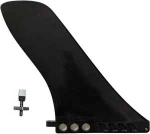 9" US Box Center Race Cruise Touring Surf SUP Hard fin for Longboard airSUP Paddleboard   No Tool Screw (Black Reverse (inc. Screw))