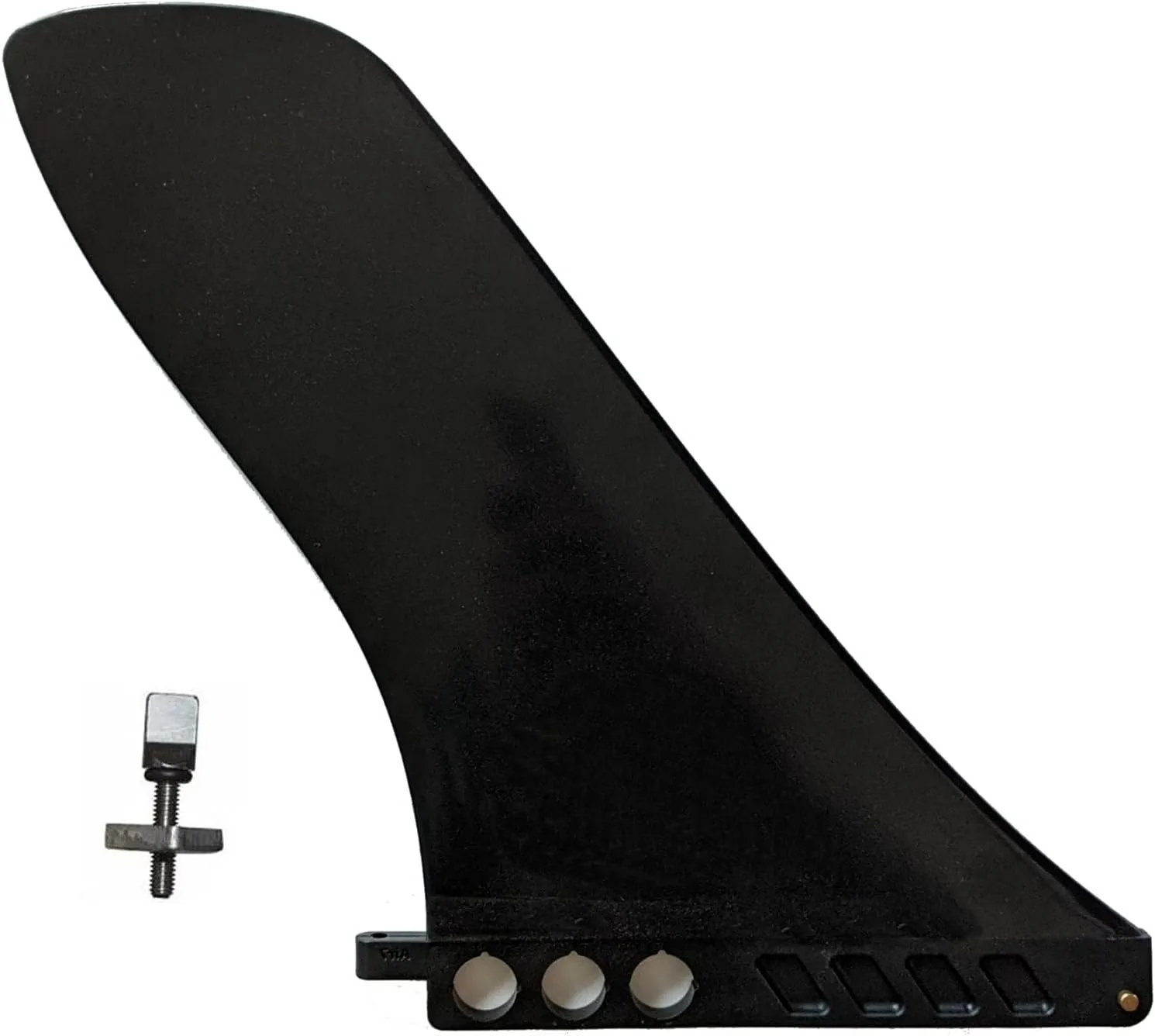 9" US Box Center Race Cruise Touring Surf SUP Hard fin for Longboard airSUP Paddleboard   No Tool Screw (Black Reverse (inc. Screw))