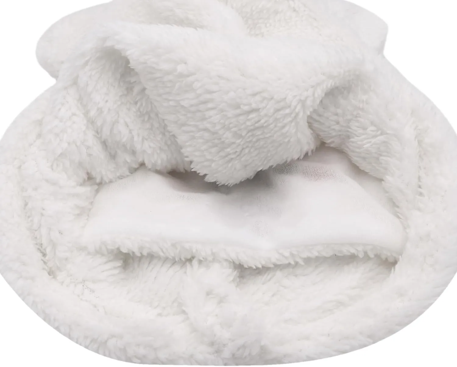 ANKOMINA Winter Cute Bear Ear Warm Hat Women Plush Earflap Beanie Hat Kids Girls Windproof Skull Cap