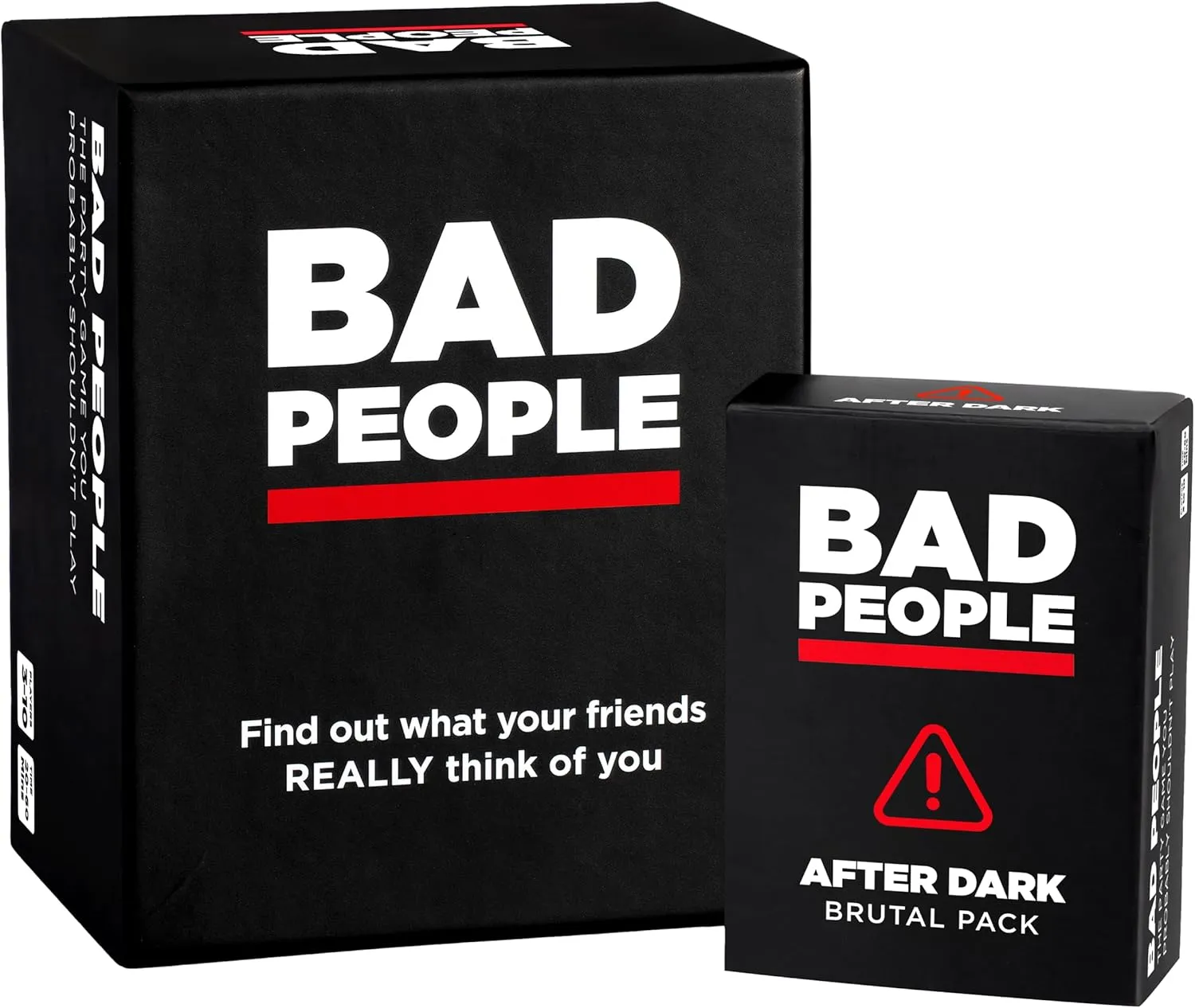 BAD PEOPLE Party Game   After Dark Expansion Set - Hilarious Adult Card Game for Fun Parties and Board Games Night with Your Group - Find Out What Your Friends Really Think of You