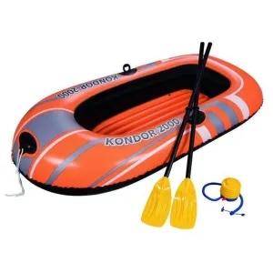 Bestway Kondor 2000 Inflatable Raft Set W/ Oars And Pump