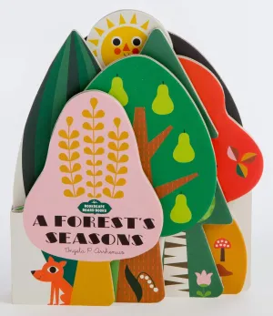 Bookscape Board Books: A Forest's Seasons: (Colorful Children?s Shaped Board Book, Forest Landscape Toddler Book) Board book  Illustrated, September 3, 2019