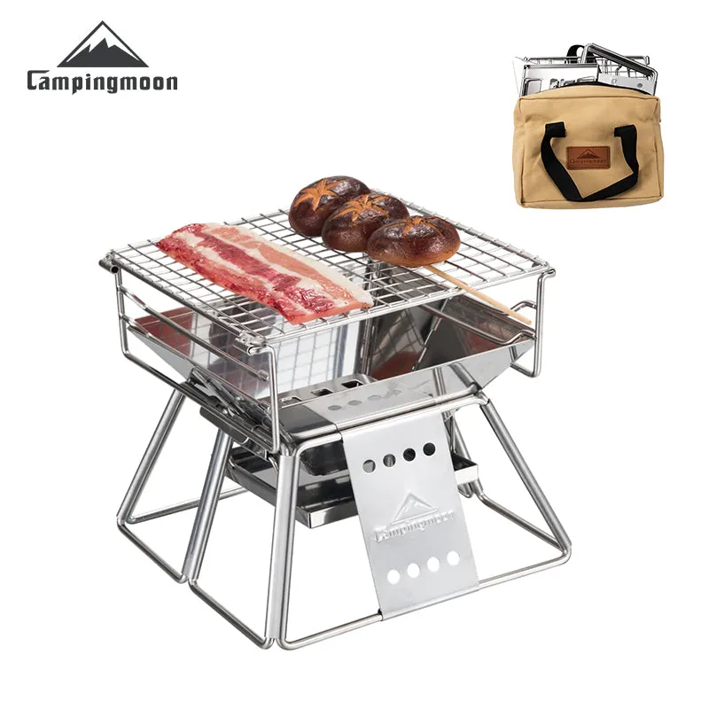 CampingMoon Mini Charcoal Grill X-mini