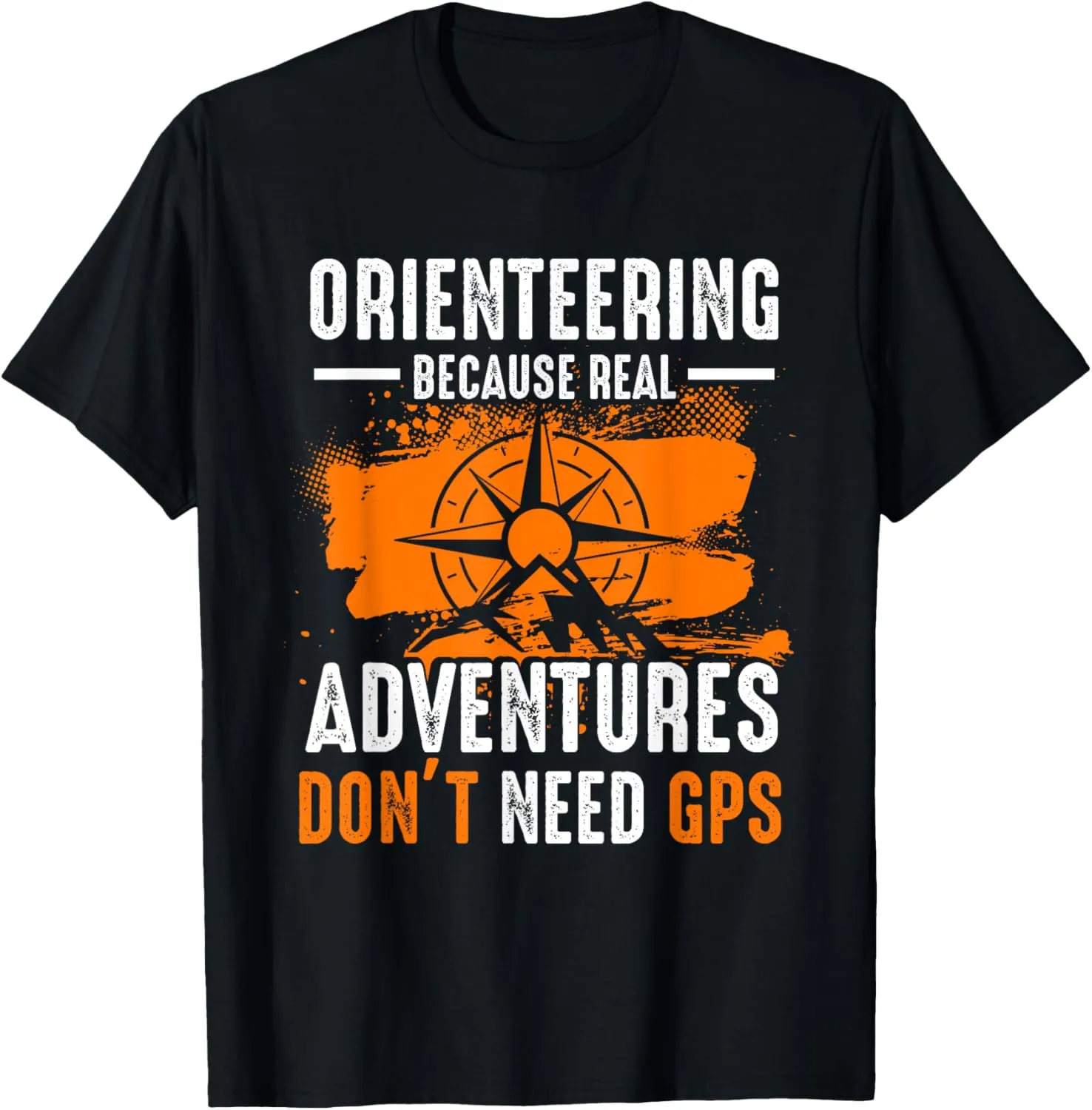 Explore Wilderness Orienteer Compass Orienteering Sports T-Shirt