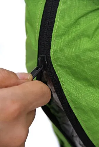 FakeFace Lightweight Foldable Packable Handy Travel Outdoor Sport Backpack Daypack Backpack - Water