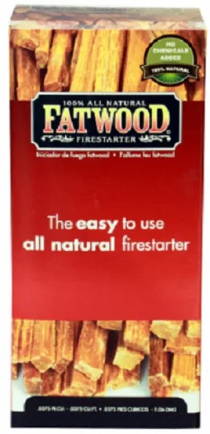 Fatwood 9983 1.5 LB Box Of Pine Wood Fire Starter - Quantity of 8