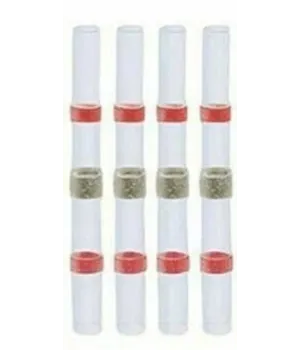 FPV 4Pk - Waterproof Wire Shrink Butt Connectors - (AWG 16-22 Gauge) - Red
