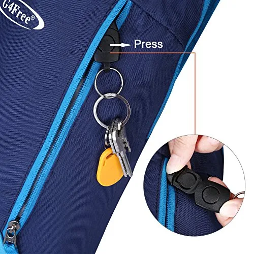 G4Free Outdoor Small Mini Backpack Daypack Bookbags 10L for Kids & Adults(Dark Blue)