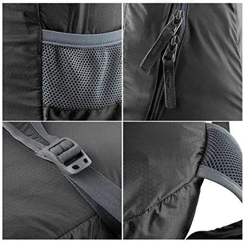 G4Free Ultra Lightweight Packable Backpack Hiking Daypack,Handy Foldable Camping Outdoor