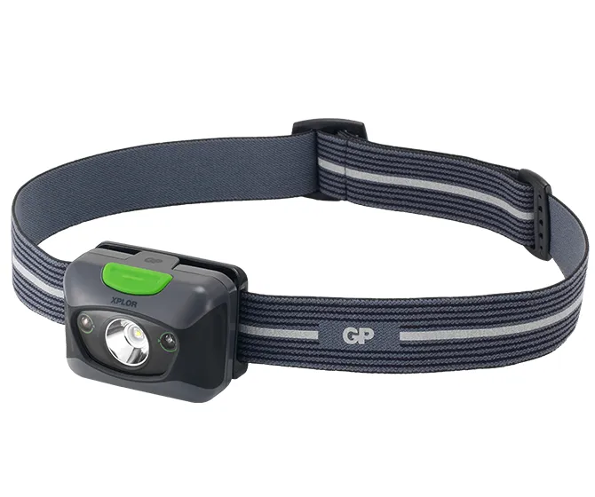 GP XPLOR Headlamp PH14 with Red LED Night Vision