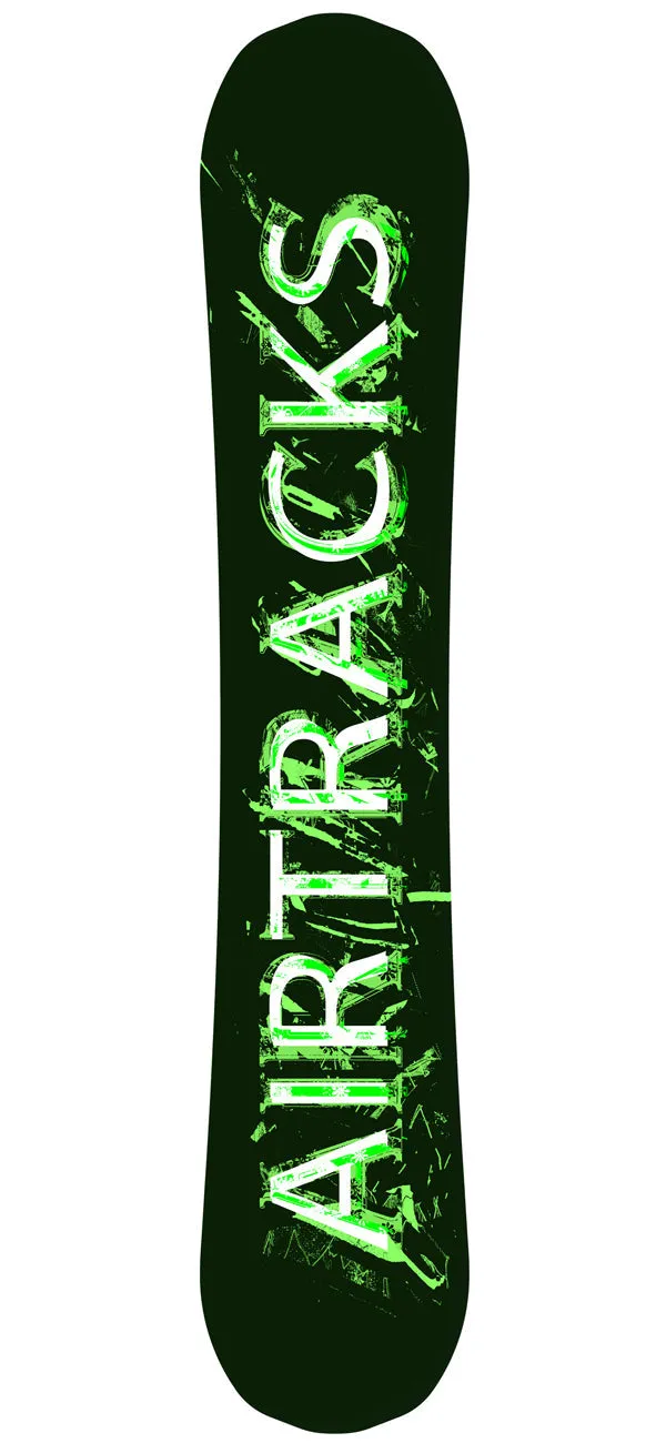 Herren Snowboard Forest King Carbon Hybrid Rocker Setprodukt