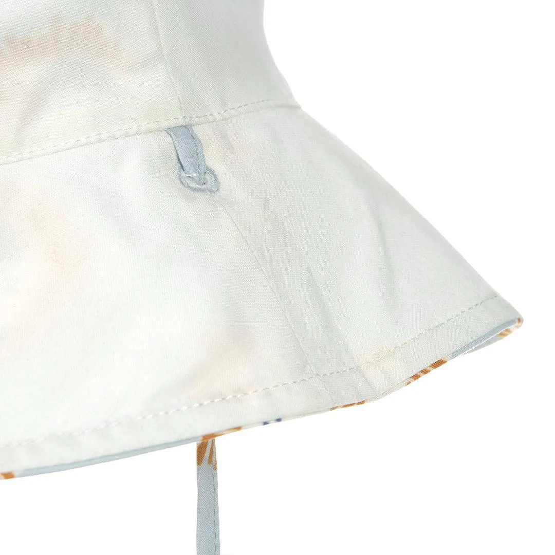 Lassig Sun Protection Bucket Hat - Powder Blue - Lion
