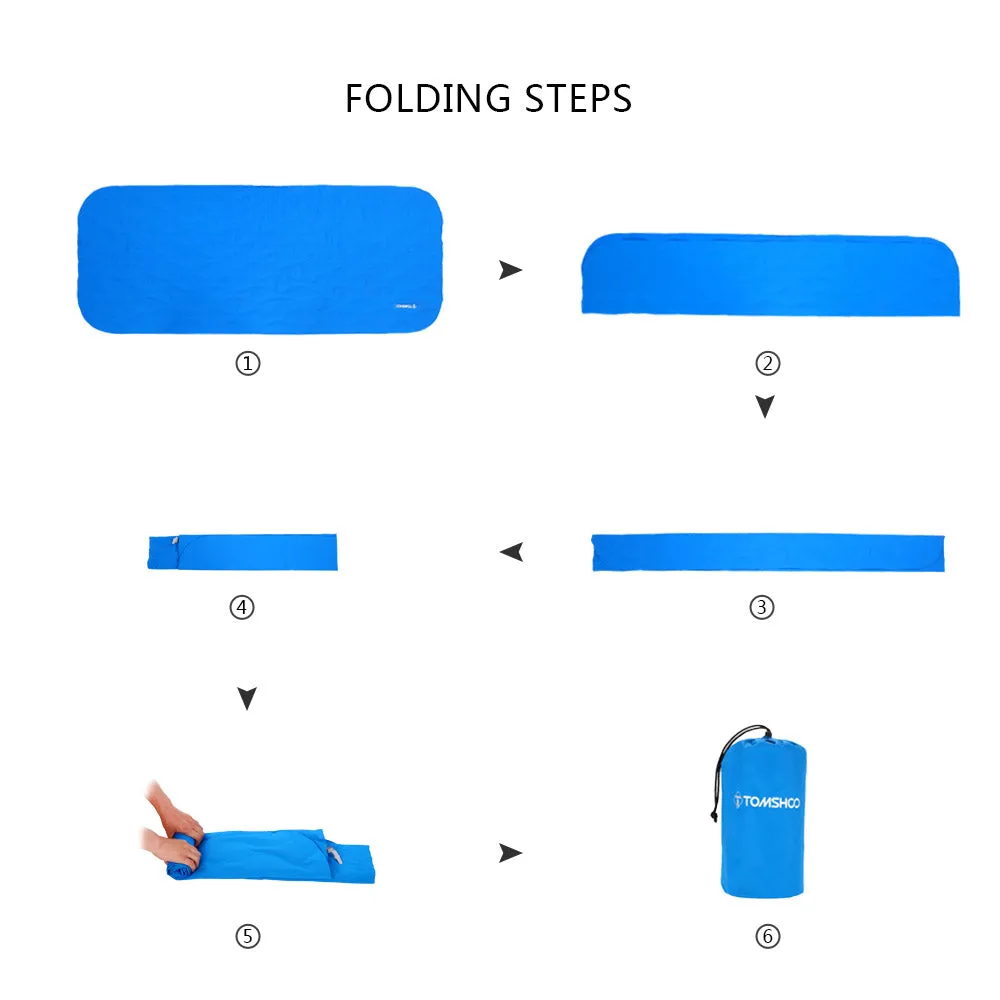 Light Inflatable Sleeping Mattress with a Bag