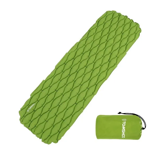 Light Inflatable Sleeping Mattress with a Bag