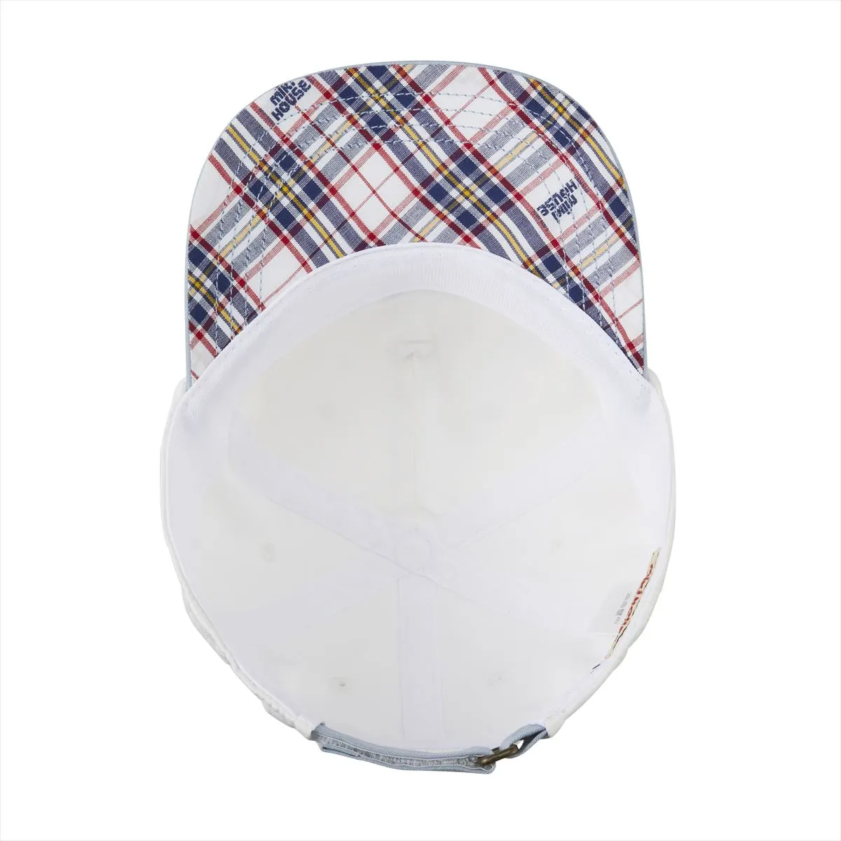 MIKI HOUSE Plaid Cap (UV Protection)