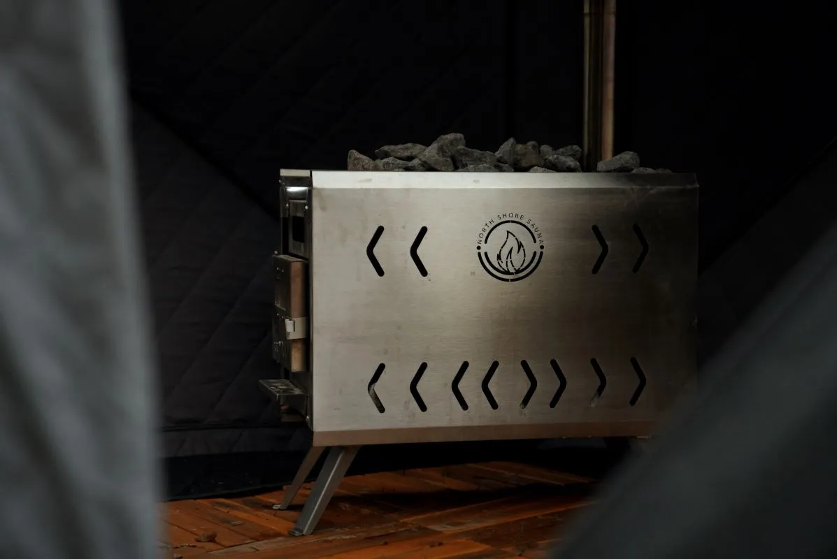 Mini Tent Sauna Stove | Wood-Fired