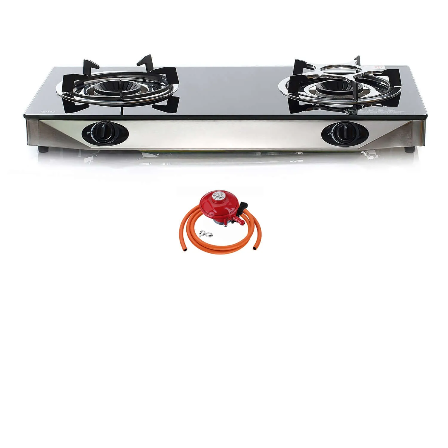 NJ NGB-S2 Gas Stove 2 Burners 6.8 kW