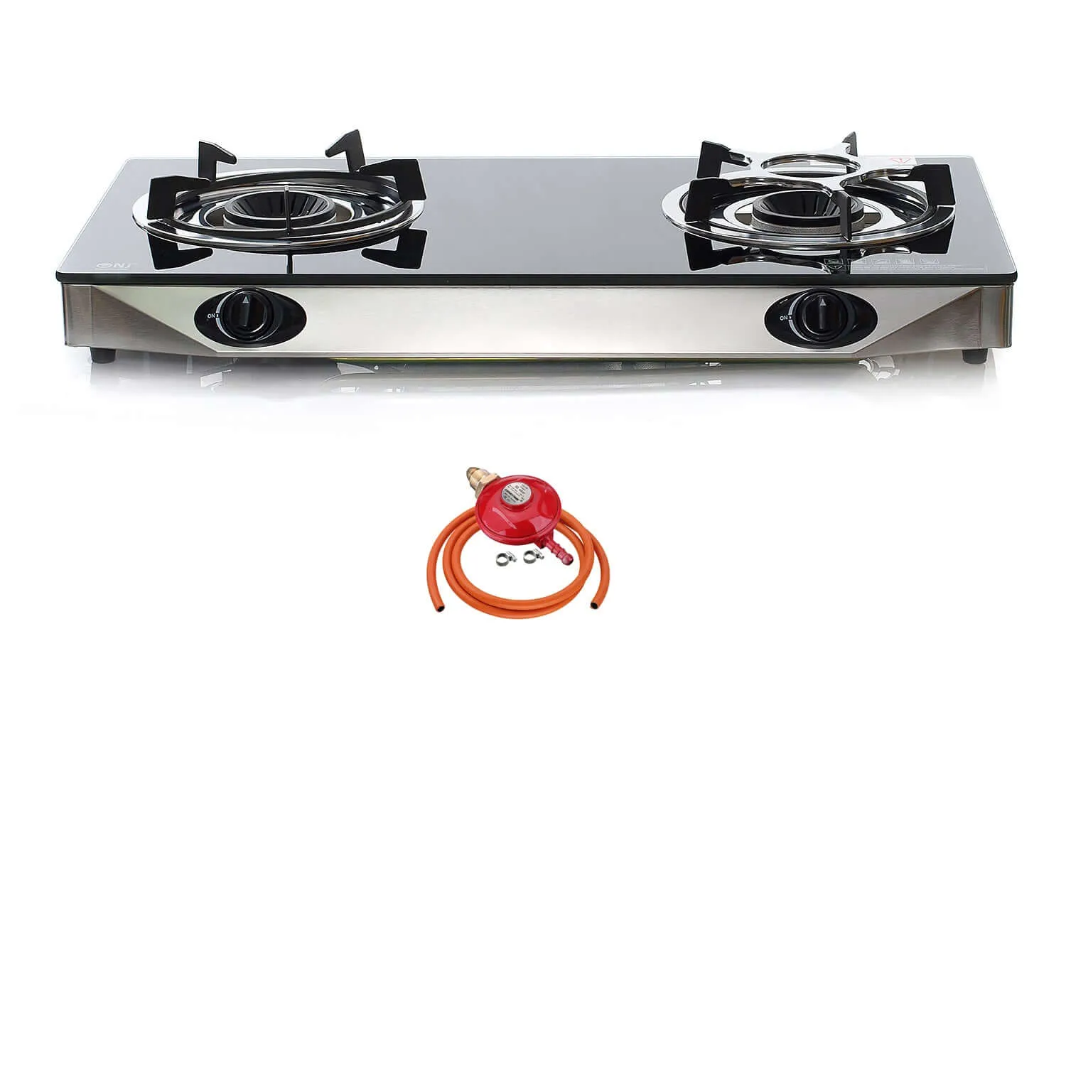 NJ NGB-S2 Gas Stove 2 Burners 6.8 kW