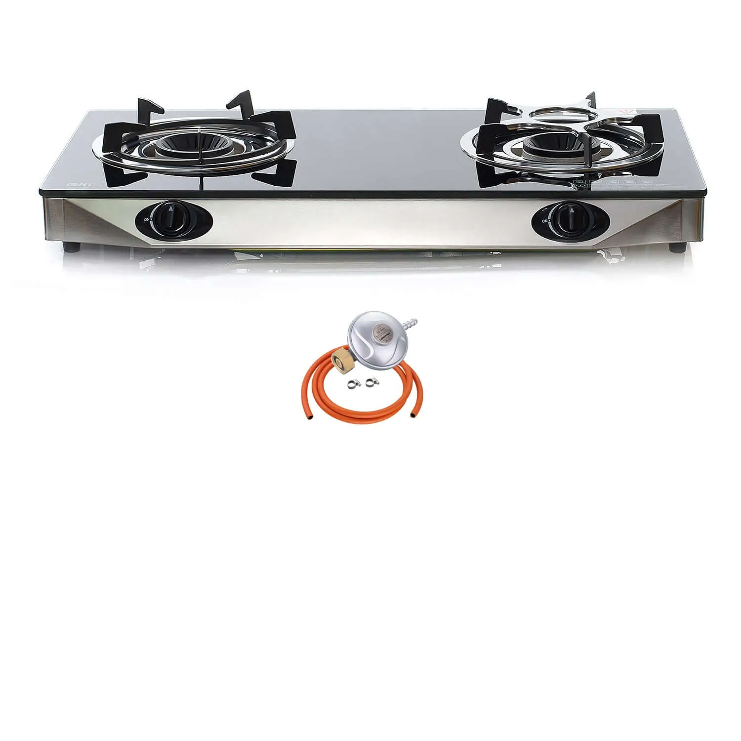 NJ NGB-S2 Gas Stove 2 Burners 6.8 kW