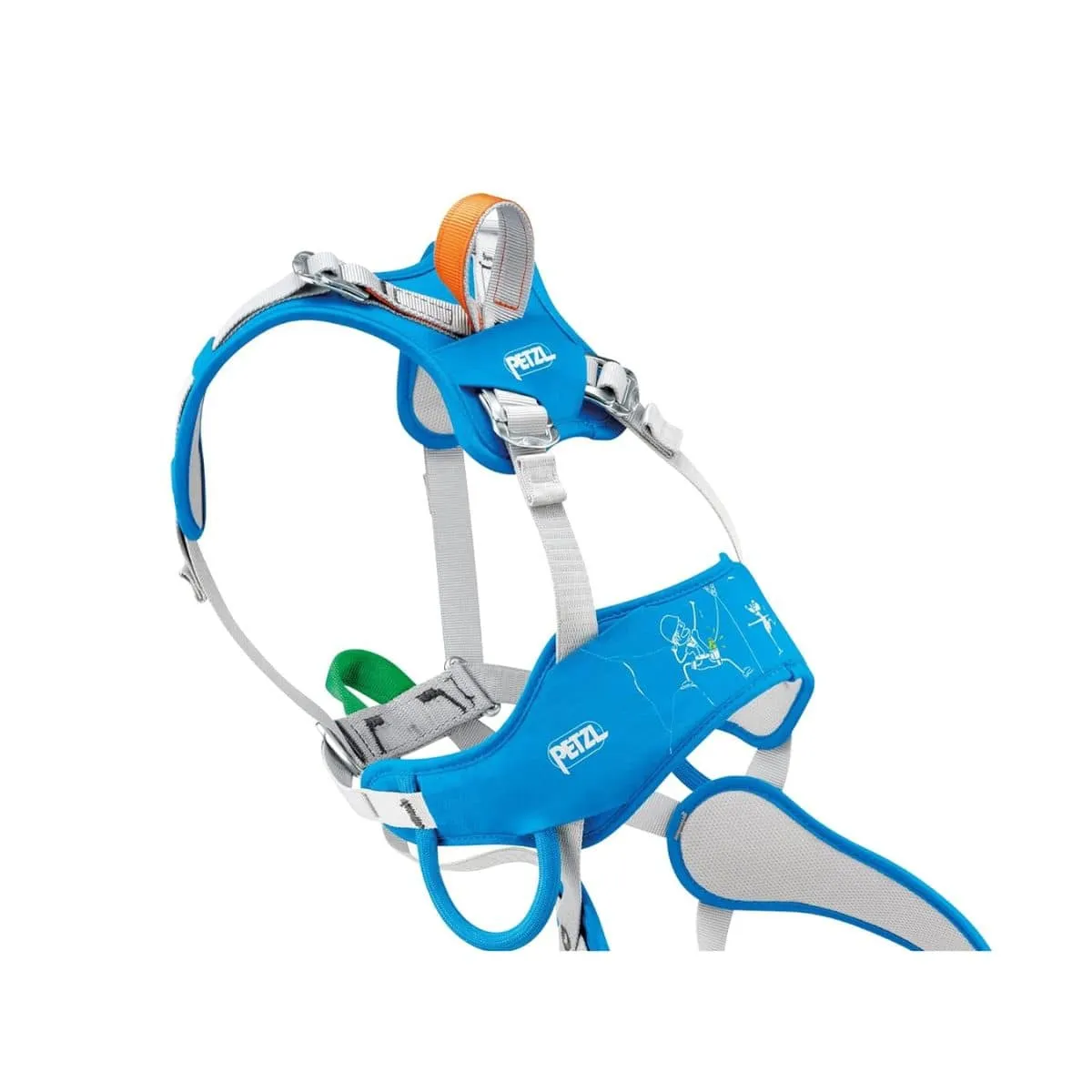 Ouistiti Harness for Kids - Blue