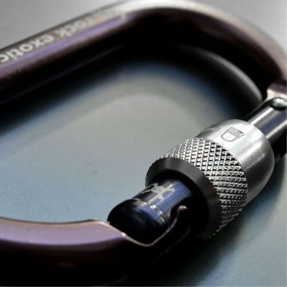 RockO Screwgate Lock Carabiner