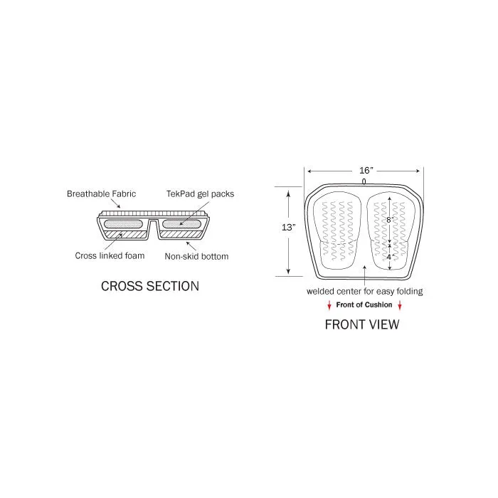 Skwoosh Mesh Paddling Seat Cushion