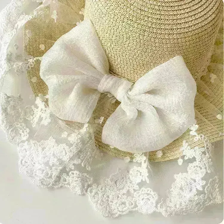 Women's Summer Bowknot Sun Hat